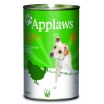 Applaws консервы для собак, с индейкой, курицей и овощами, Dog Tin Turkey with Chicken and Vegetables, 400г